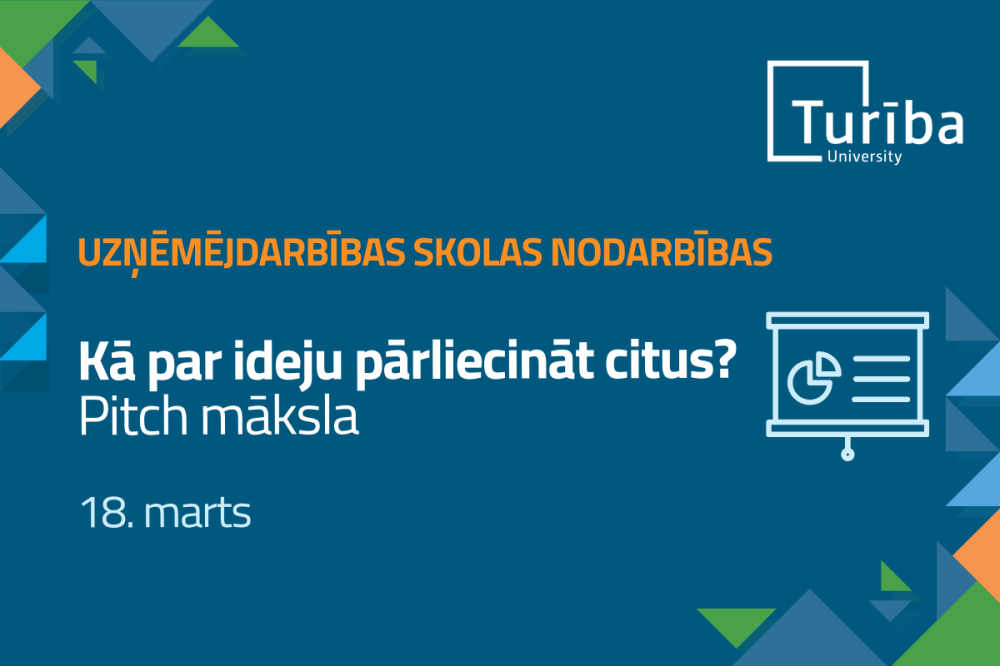 “Kā par ideju pārliecināt citus? Pitch māksla”