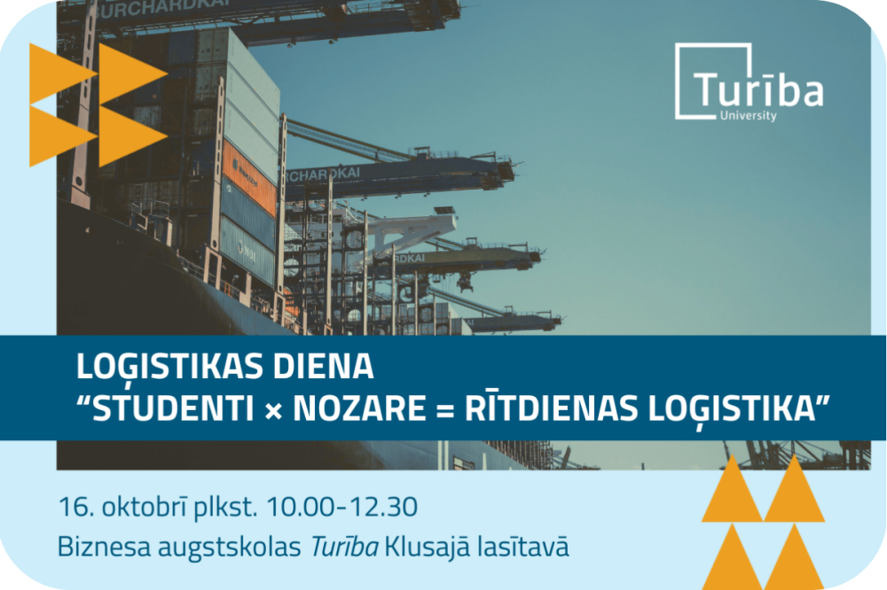 Loģistikas diena “Studenti × Nozare = Rītdienas loģistika”