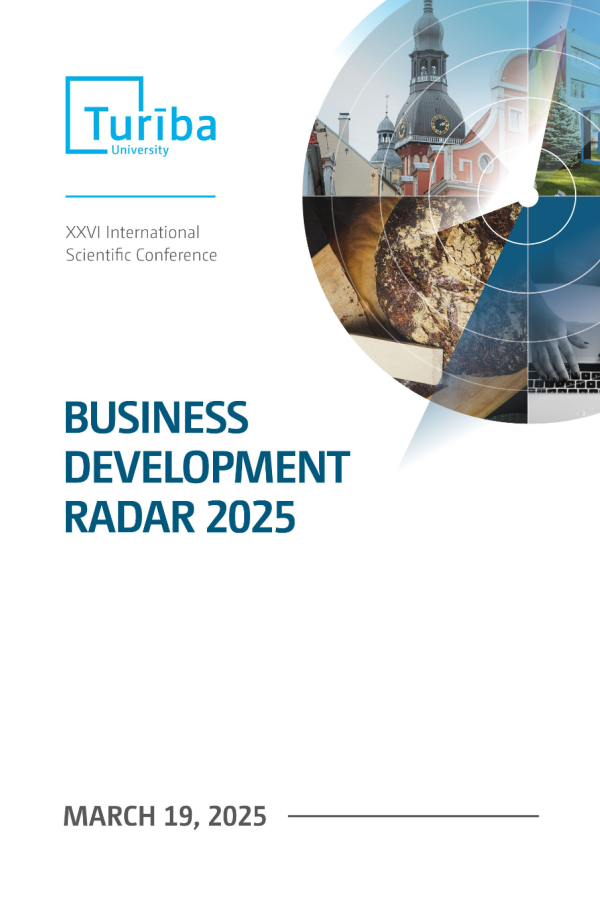 XXVI INTERNATIONAL SCIENTIFIC CONFERENCE "BUSINESS DEVELOPMENT RADAR 2025" cover